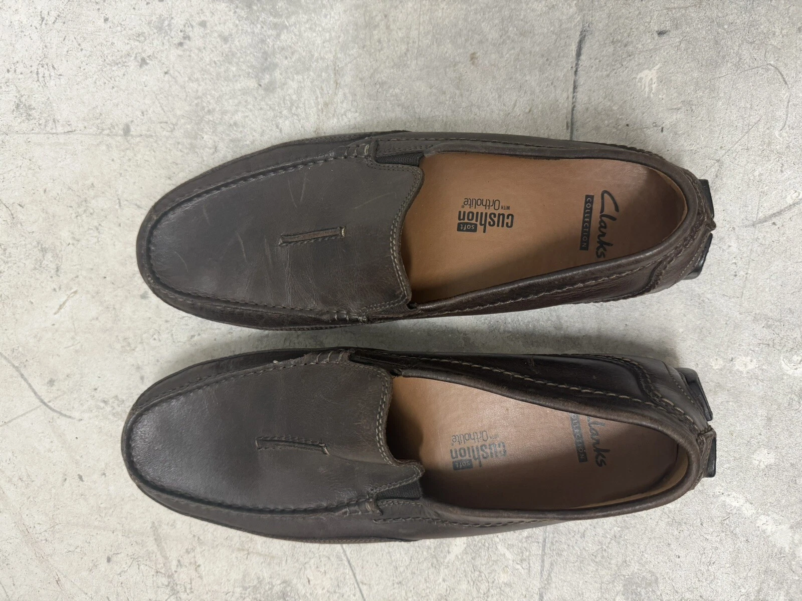 Mocassini Clarks uomo taglia 12