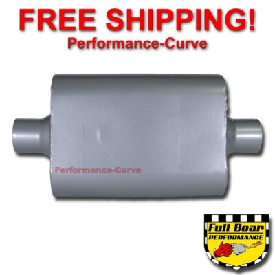 2 Chamber Exhaust Performance Muffler FULL BOAR 2.5'' Center / Center FB2540