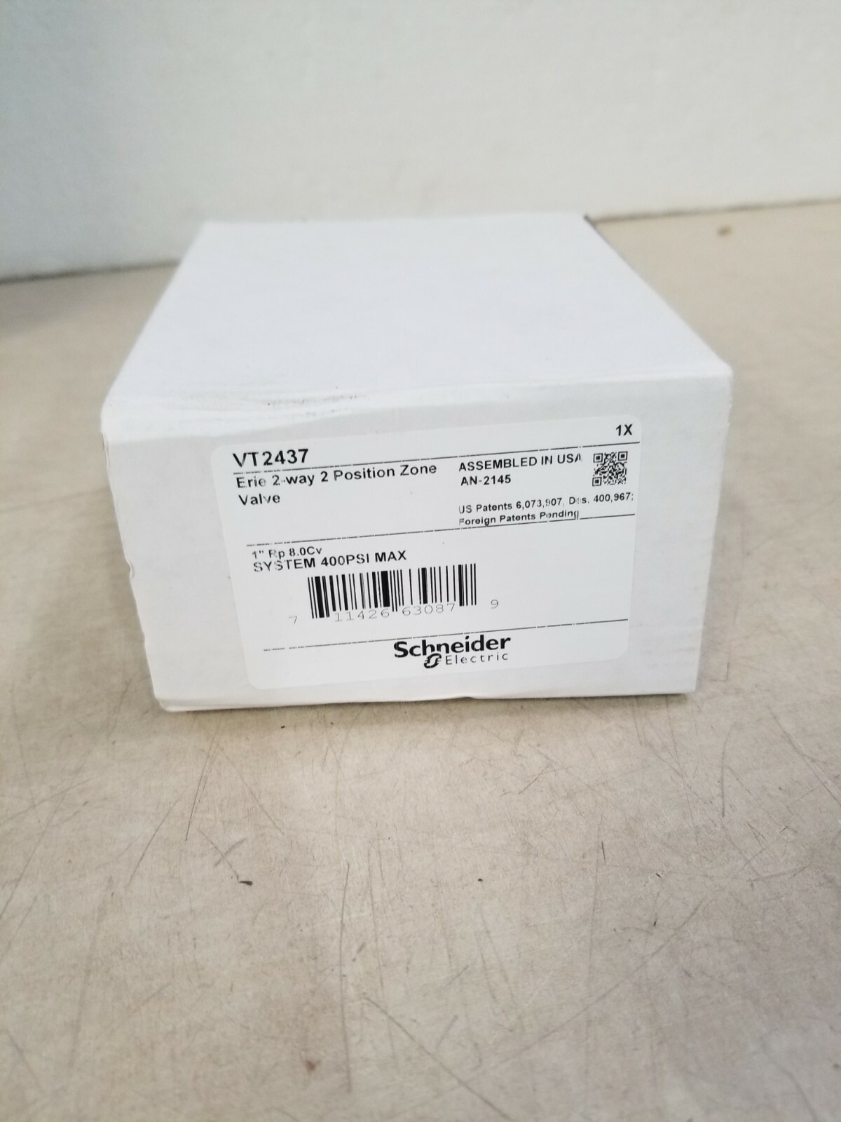 Schneider Electric 2-Way 2 Position Zone Valve 1" (VT2437)