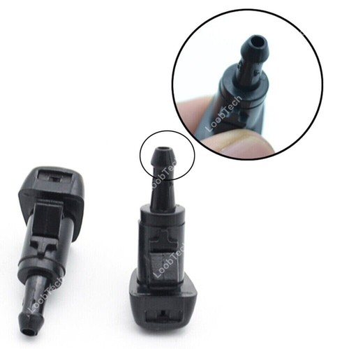 Spray Wiper Nozzle For Jeep Compass 2007-2010 2Pcs Front Windshield Washer Jet - Picture 8 of 14