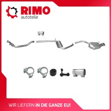 Audi A4 B7 2.0 TDi 103kW (2004-2008) Auspuffanlage Auspuff Mit Montagesatz