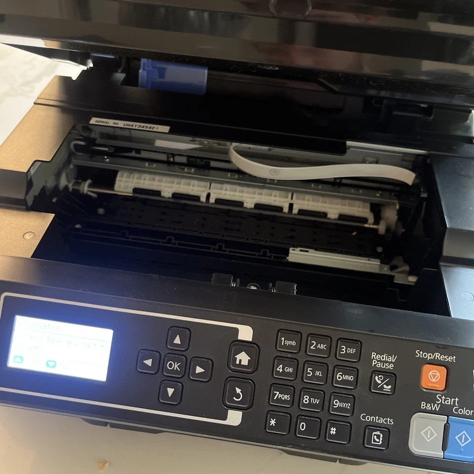 Epson WorkForce WF-2630 Wireless Color Inkjet Printer With Expired Ink Tested - Image 4 of 4