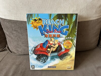 Jeu PS2 KING BEACH Stunt Racing - Complet Avec Boîte Et Manuel - En Bon État