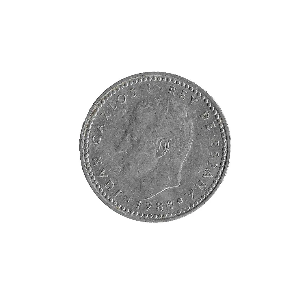 Peseta 1984 Spanish Coins