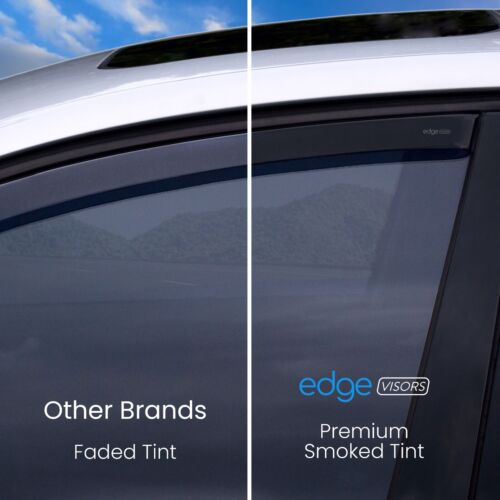 Audi A6 C7 2011-2018 5 Door Avante Estate Wind Deflectors 4pc Tinted - Picture 9 of 10