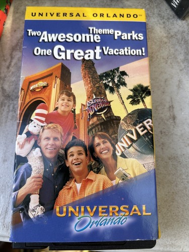 Universal Orlando Florida Theme Park Promotional Vintage  VHS Tape 2000 Tested - Bild 1 von 3