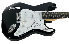 Richie Faulkner JUDAS PRIEST Signed Autograph Electric Guitar Beckett COA Richie Faulkner JUDAS PRIEST Signed Autograph Electric Guitar Beckett COA