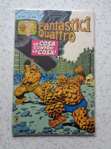FANTASTICI QUATTRO n° 257 CORNO STATO OTTIMO NO RESA PMD
