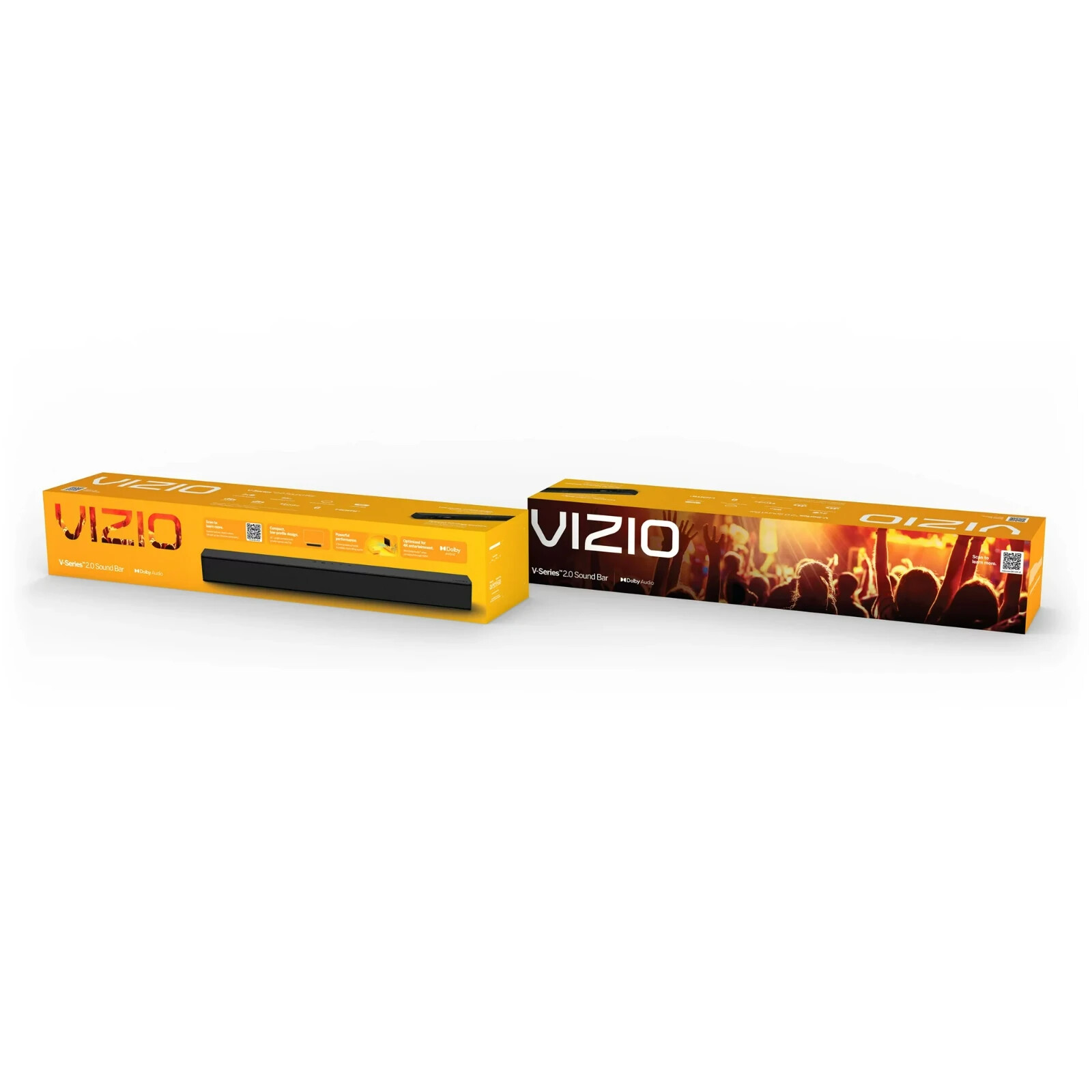 VIZIO V20xJ8 2.0 Channel Bluetooth Compact Sound Bar Black