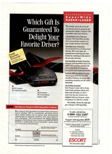 1994 Print Ad Escort Passport 4500 SuperWide Radar  Laser Which Gift Favorite