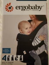 4 Positions Baby Carrier in Pure Black