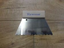 6mm B11 V-NOTCH TROWEL SPREADER 18cm for wood floor adhesive Rewmar Sika Bona