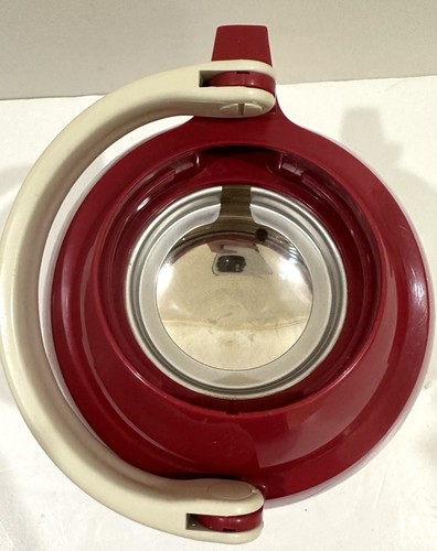 Rara teiera thermos acqua termica isolata rossa elefante Zojirushi vintage - Foto 11 di 12