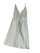 Victoria  s Secert White Sleep Dress Size Medium