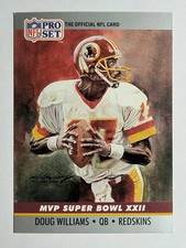 1990 Pro Set Super Bowl MVP's #22 Doug Williams