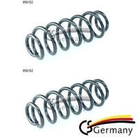 2X Fahrwerksfeder CS Germany 14.950.152 2 Federn Satz Federnsatz