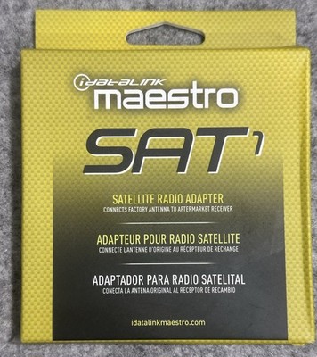 iDatalink HRN ANT SAT1 Satellite Radio Antenna Adapter For Maestro SAT Sirius