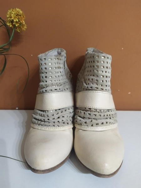 Women Miss Sixty Boots Beige 40 #NGYQ