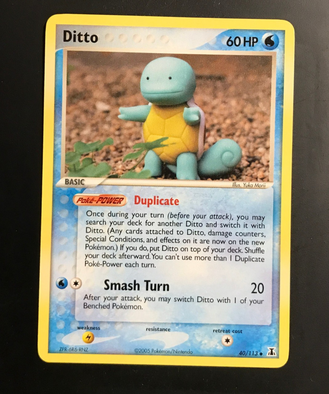 Ditto - 40/113 (Squirtle) Common Delta Species Normal - NM