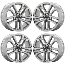 20 Ford Mustang Gt Bright Chrome Wheels Rims Factory Oem Set 10167 Exchange 20 Ford Mustang Gt Bright Chrome Wheels Rims Factory Oem Set 10167 Exchange