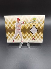 2002 Upper Deck Game-Worn Gems Gold Tino Martinez #G-TM Relic Baseball Card /100