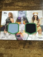2025 Topps Exalted WWE Piper Niven Chelsea Green Tag Team Relics /50 Green JGD