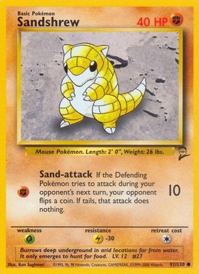 Sandshrew [BS2 - 091/130MPEN