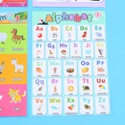  6PCS 28x40cm Early Educational Preschool Posters Charts Alphabet Letters Colors