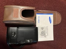 Samsung Zoom 115 35mm Quartz Date Platinum Panorama Film Camera