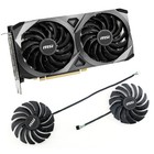 Left/Right Cooling Fan Cooler for MSI RX6700XT RX6600XT MECH 2X Graphics Card