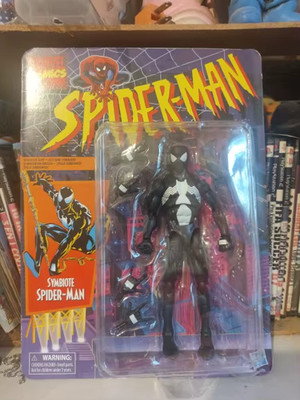 Marvel Legends Retro Series Cell Shaded Spider-Man Actionfigur Sammlerstück KO