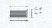 Magneti Marelli Kondensator, Klimaanlage 350203107200 FüR Toyota