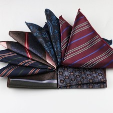 Paisley Men's Square Pocket Wedding Business Chest Suit Accessories Handkerchief