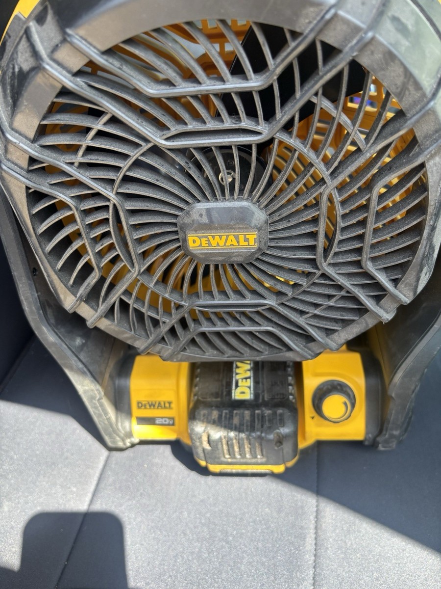 Dewalt Battery Operated Dce511b Dewalt Fan Corded Cordless Jobsite
