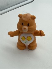 Vintage Care Bears FRIEND BEAR PVC Poseable Figure Marks On Back
