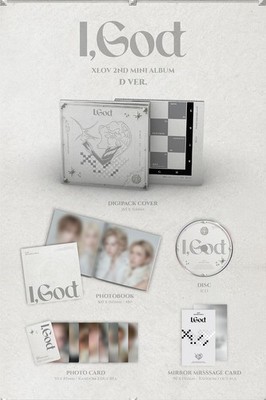 XLOV [I,GOD] 2nd Mini Album RANDOM Ver. /CD-R+Photo Book+2 Card+