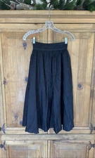 Gunne Sax Vintage Skirt Size 5 Black Jessica McClintock