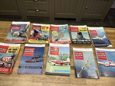 Huge JOB LOT X 68 VINTAGE RAF FLYING REVIEW AIRCRAFT AVIATION MAGS 1959 To 1968