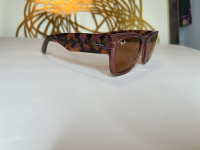 ORB0840S-66372K_52] Pink Frame RAY-BAN MEGA WAYFARER SUNGLASSES5