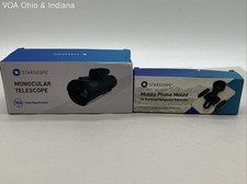 Starscope 10X Télescope Monoculaire avec Adaptateur Support Téléphone Portable