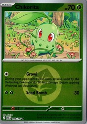 Chikorita (Energy Symbol Pattern) 008/217 Ascended Heroes Reverse Holo Common