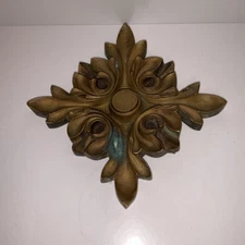 Unique Antique Bronze Gild Furniture Decorative Applique Hardware!