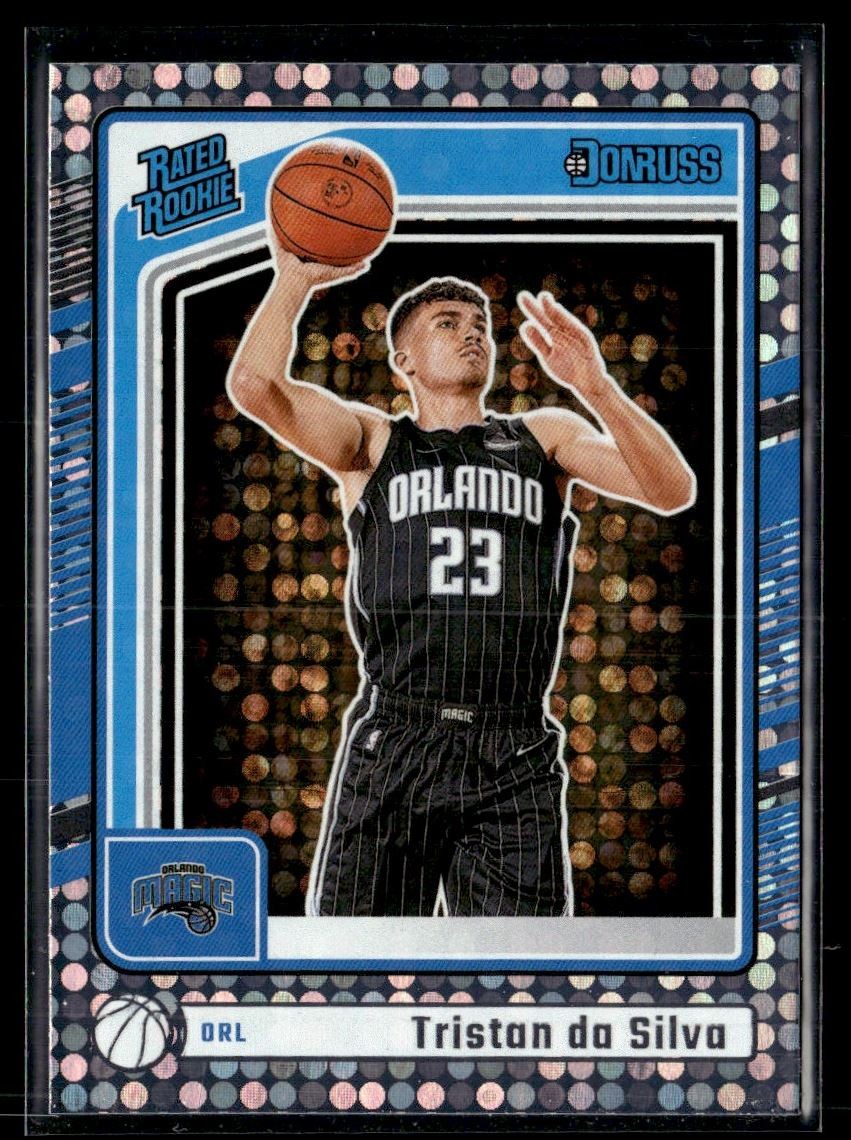 2024-25 Donruss Disco Tristan da Silva RC Orlando Magic #203