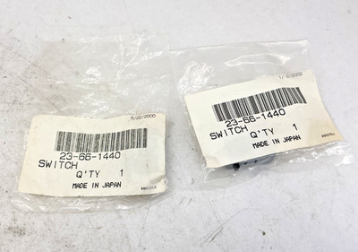 Lot of 2 New Milwaukee 23-66-1440 Switch Gray V-5230Q 1/2HP 16A 250V 23661440