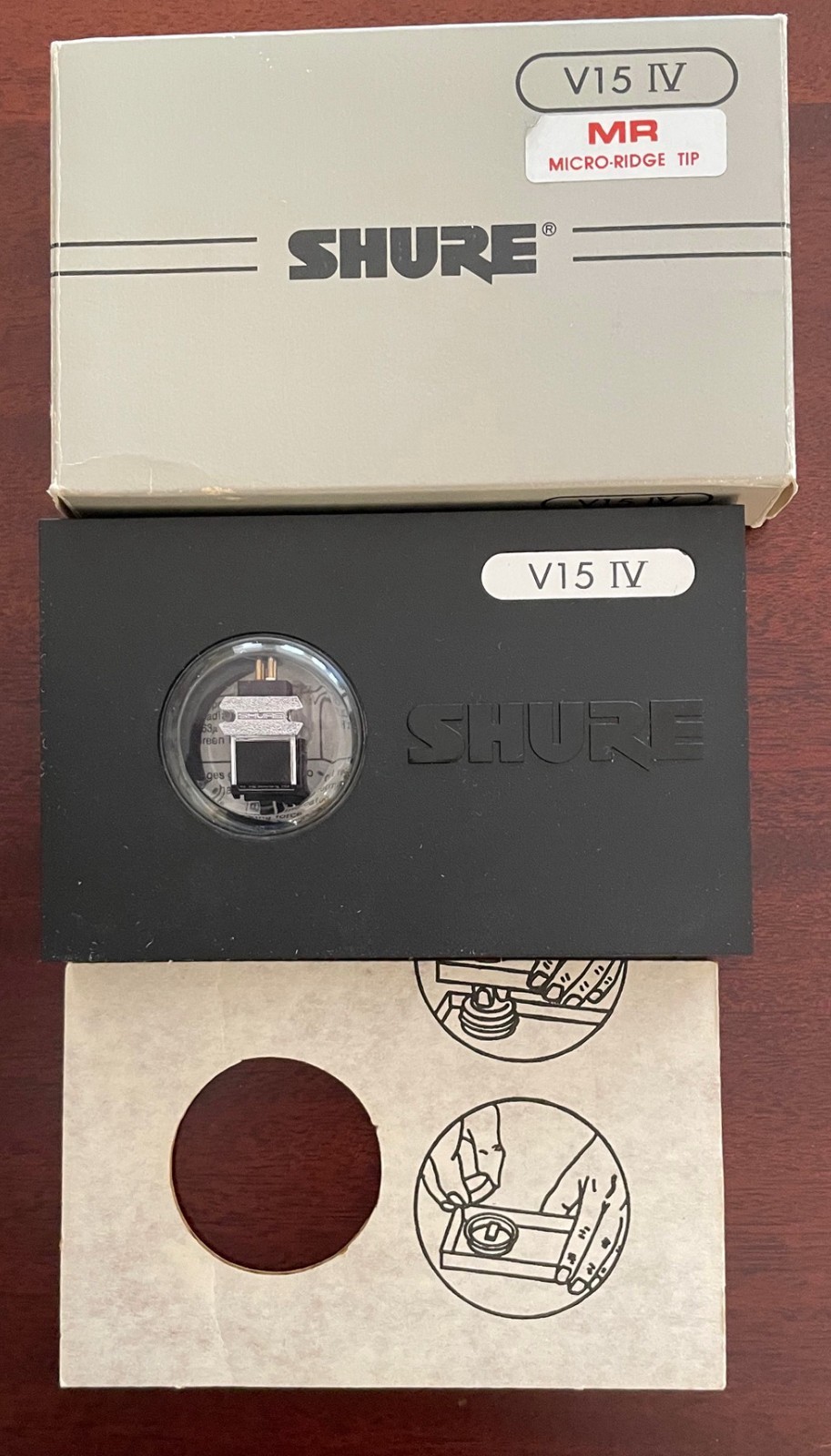 Brand New Shure V15 Type IV moving magnet (MM) phono cartridge, in original box 