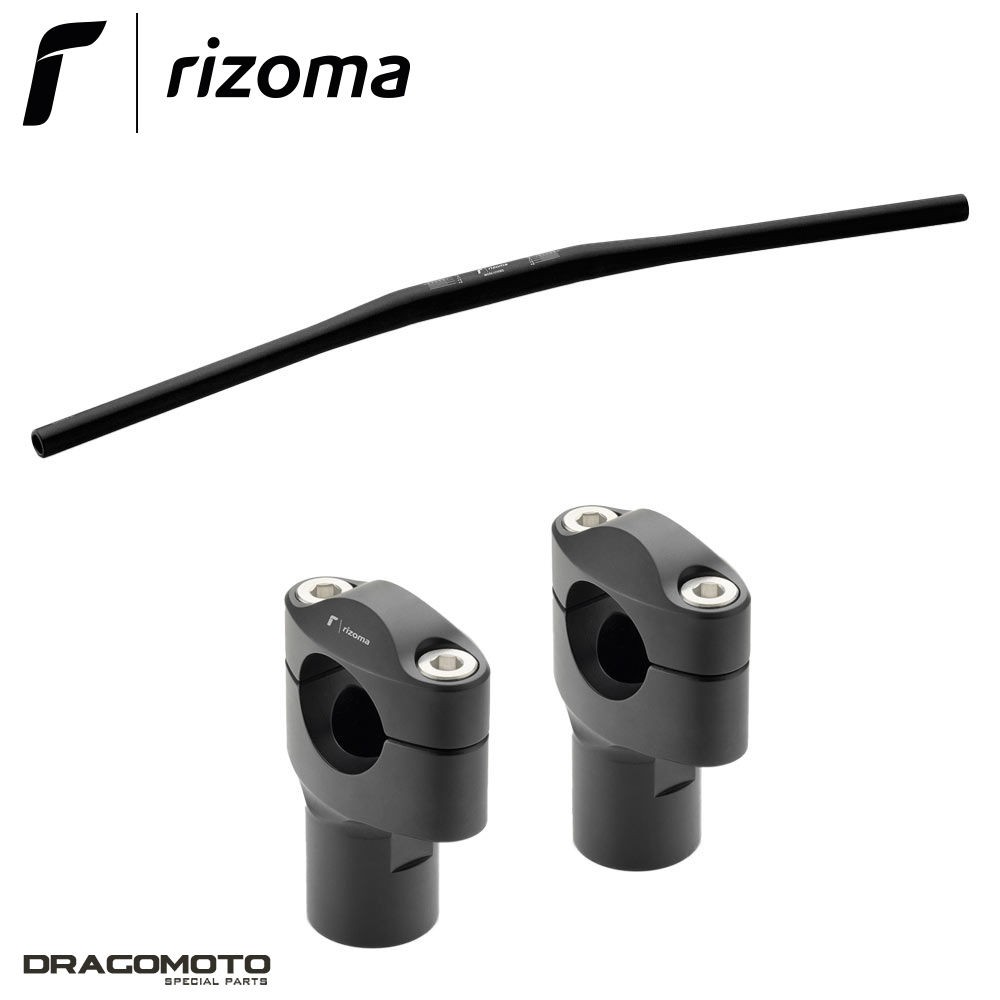 Guidon Drag Bar noir Moto Guzzi V7 III Stone S 2020 Rizoma MA015B moto