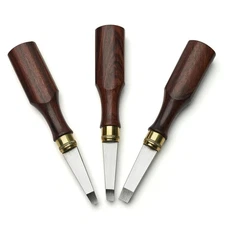 Gunsmith Screwdriver Set 3-PC 3/16", 1/4" and 5/16" Flathead Hollow Ground