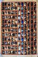 ALIEN 1979 Topps Un-Cut Sheet Non-puzzle Back 40 Alien Cards Ridley Scott Aliens
