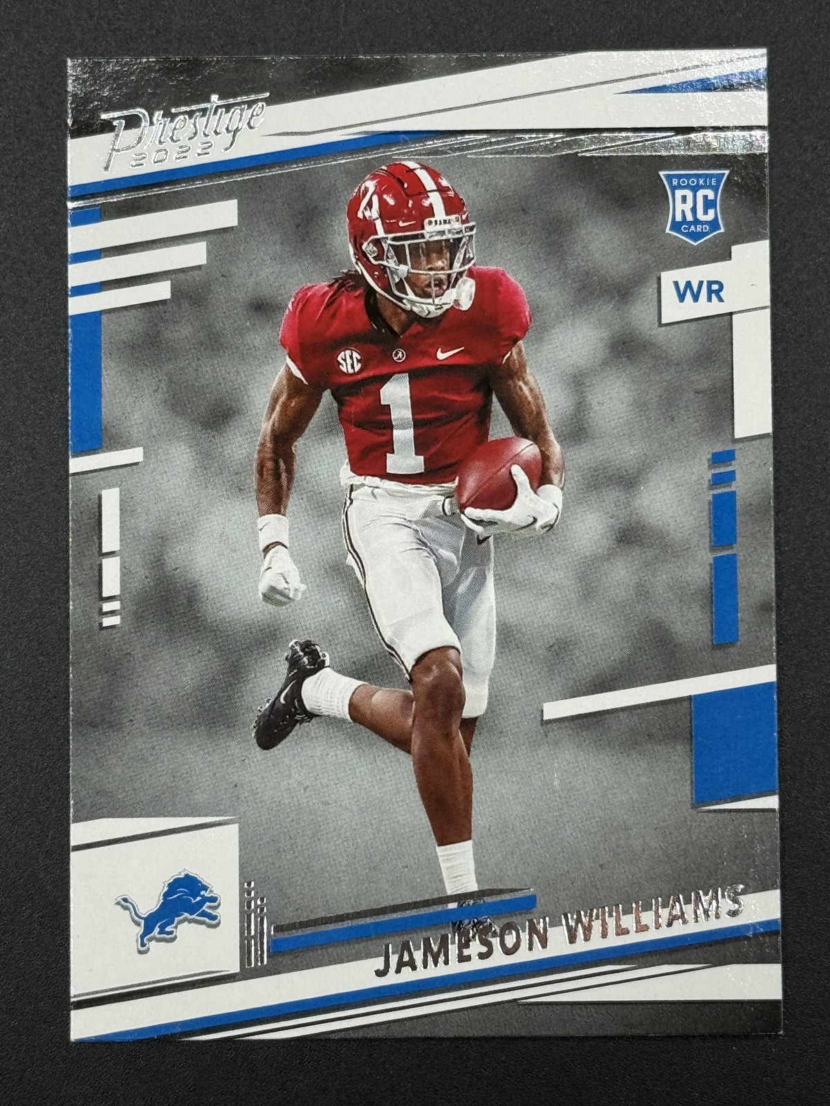 2022 Panini Prestige #307 Jameson Williams Detroit Lions Rookie