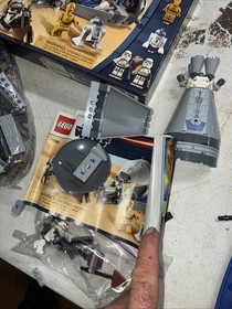 LEGO Star Wars Droid Escape 9490 Complete Set W/ Box and Mini figure Used 8